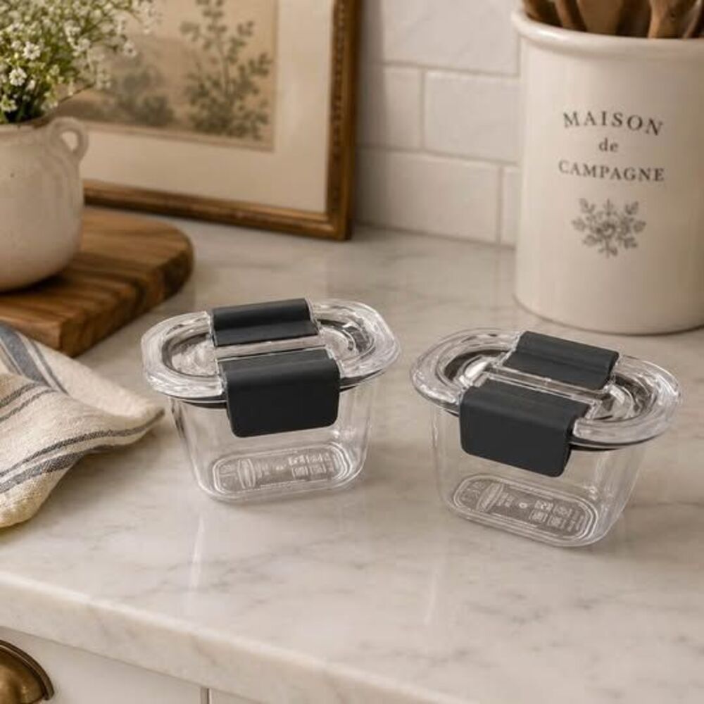 Rubbermaid Brilliance Mini Leak-Proof Food Storage Containers – Set of 2